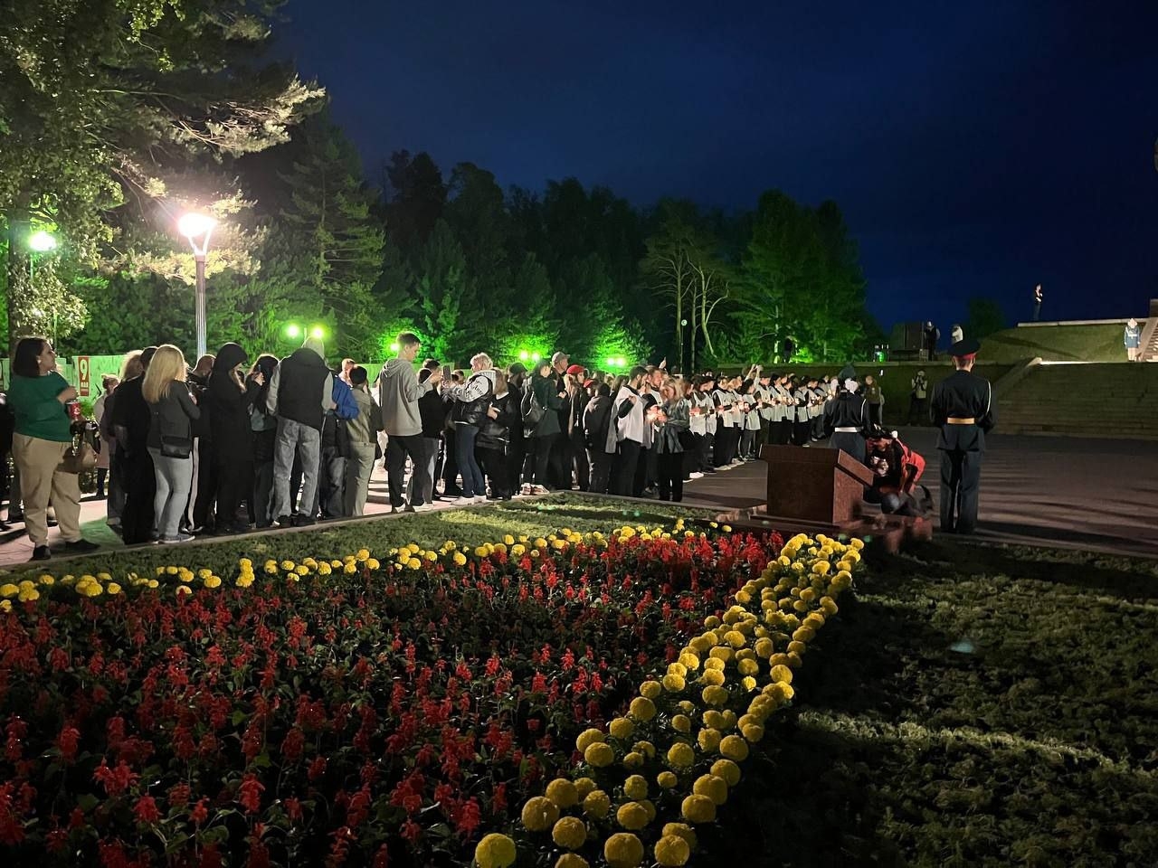 В Томске прошла акция "Свеча памяти"